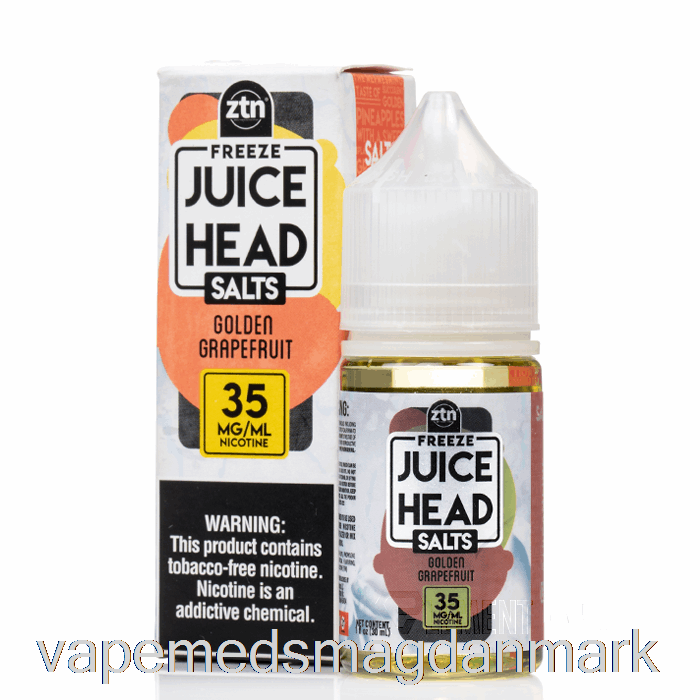 Engangs Vape Danmark Fryse Gylden Grapefrugt - Juice Hovedsalte - 30ml 35mg